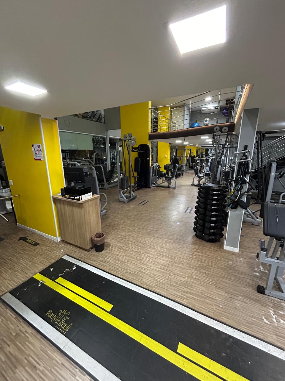 Salão de musculação